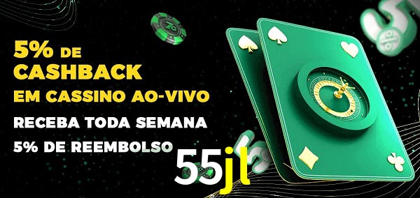 Promoções do cassino ao Vivo 55jl
